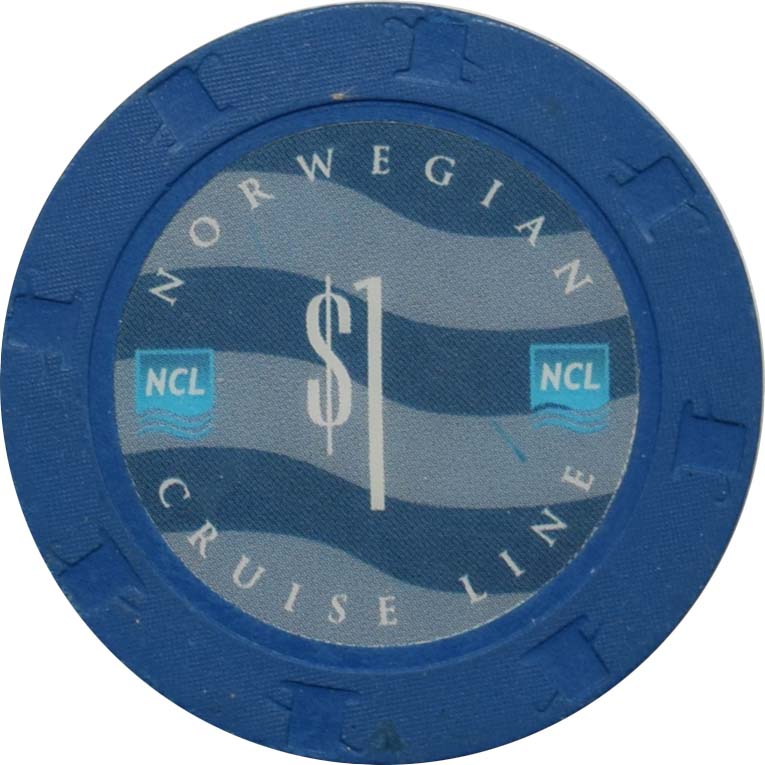 Norwegian Cruise Line (NCL) Casino $1 RHC Chip