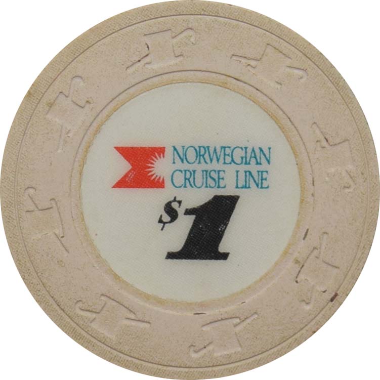 Norwegian Cruise Line (NCL) Casino $1 Chip