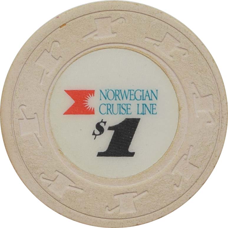 Norwegian Cruise Line (NCL) Casino $1 Chip