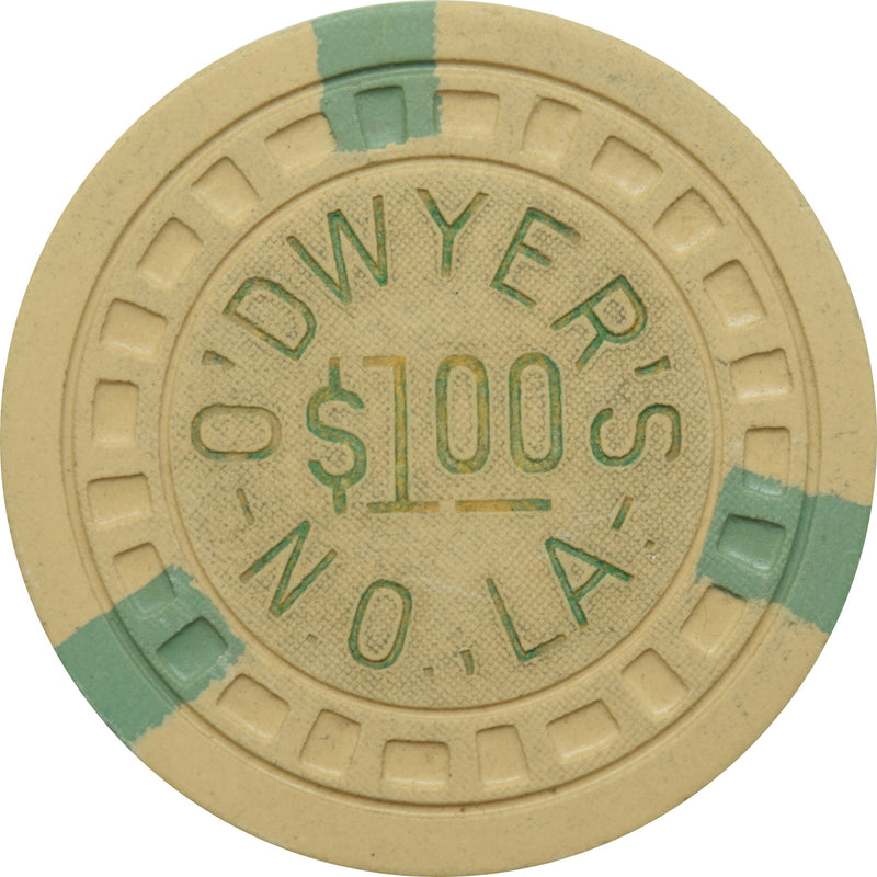 O'Dwyer's Illegal Casino New Orleans Louisiana $1 LgSqur Chip