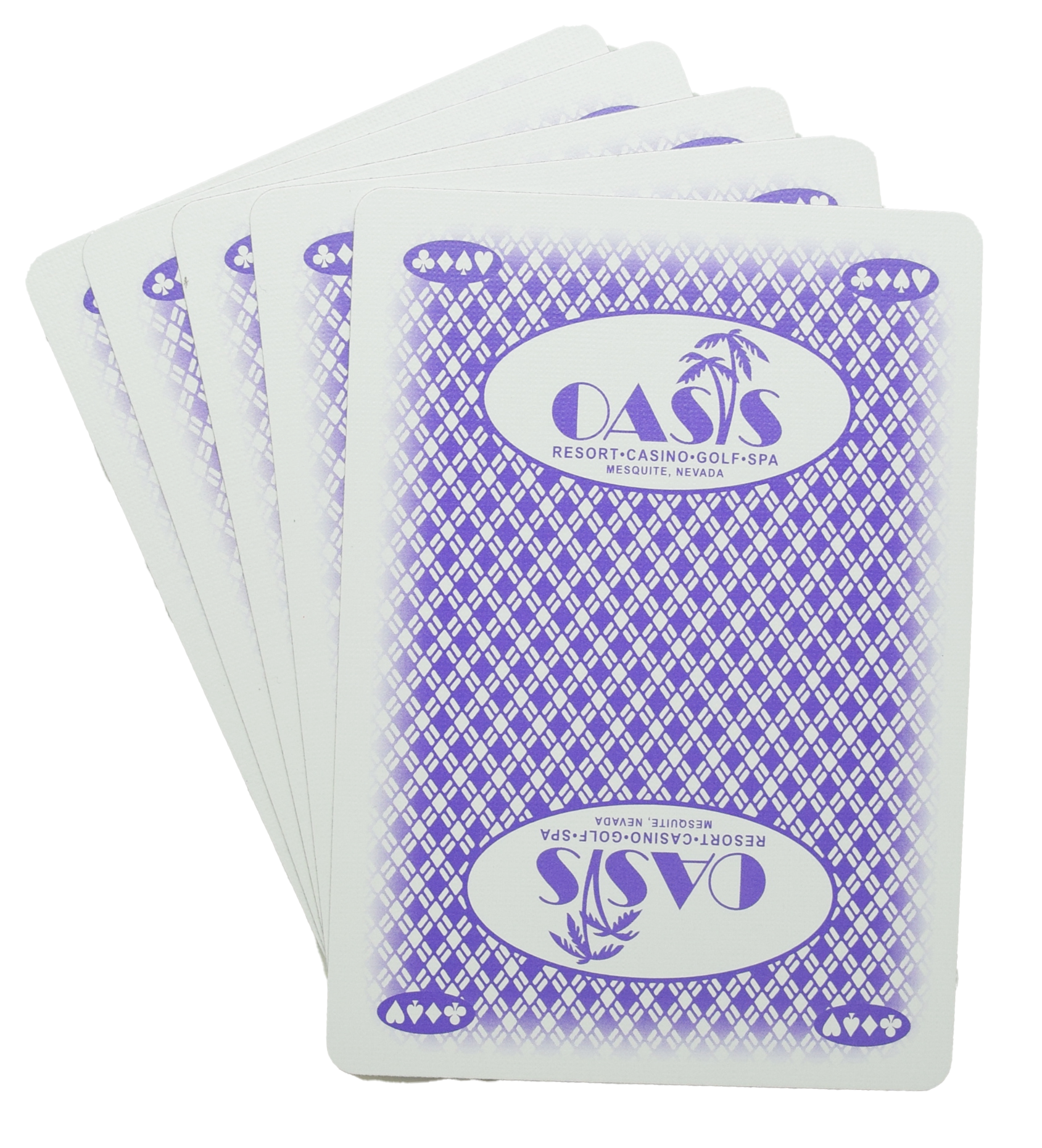 Oasis Casino Mesquite Nevada Used Deck of Cards