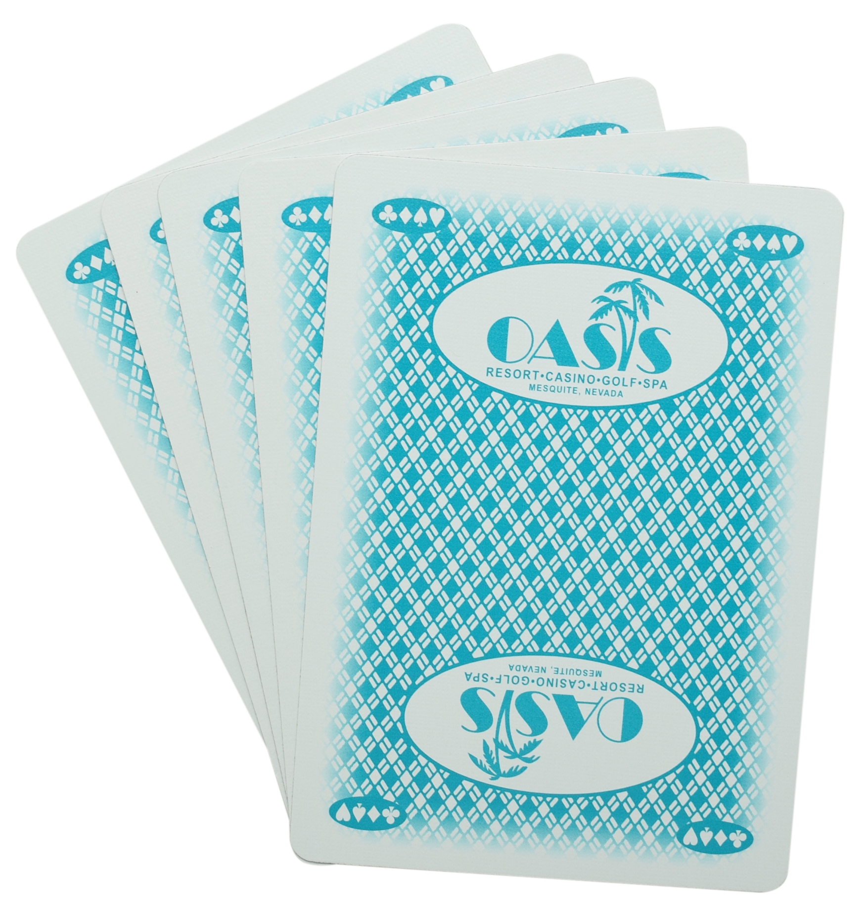 Oasis Casino Mesquite Nevada Used Deck of Cards