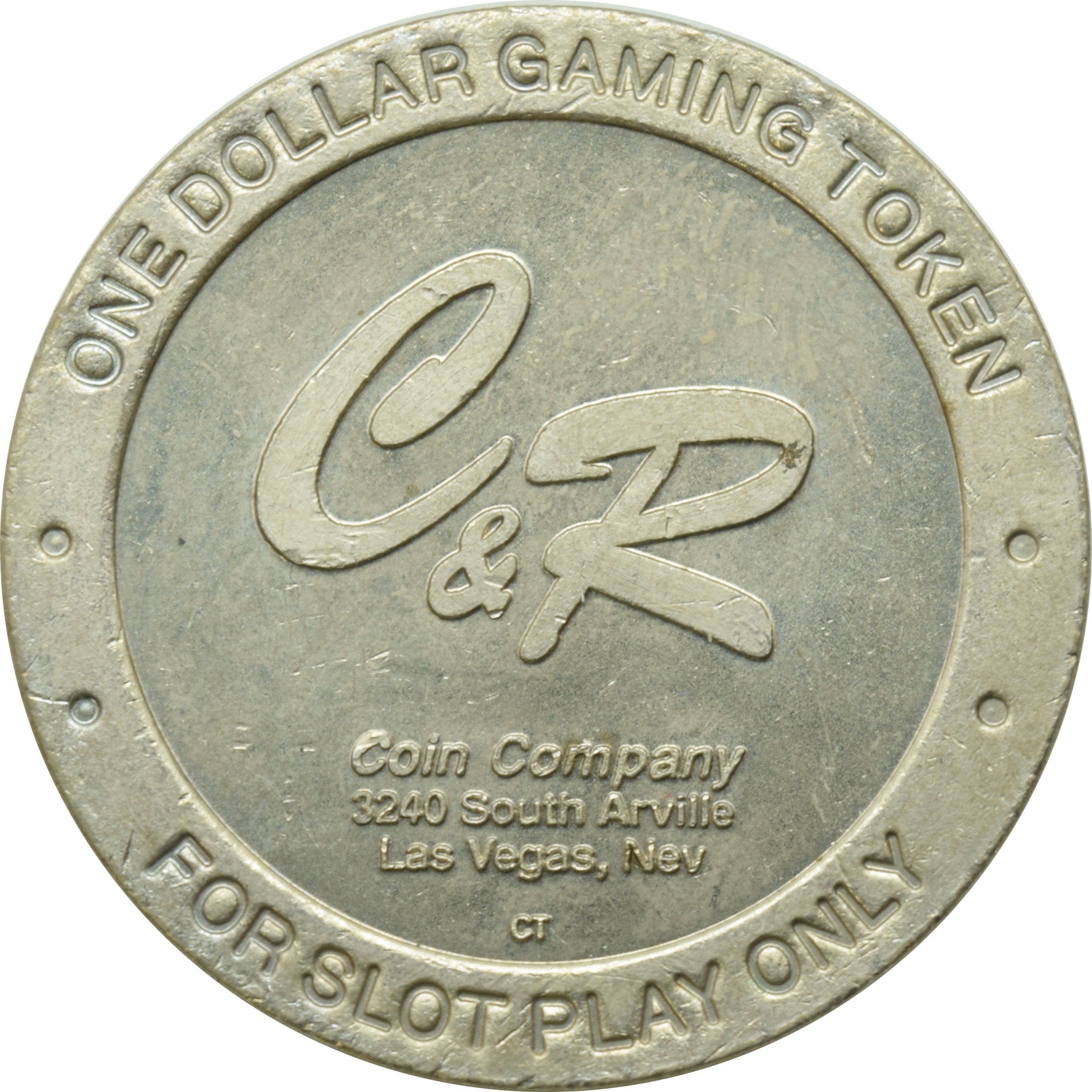 Office Bar #6 Casino Las Vegas Nevada $1 Token 1992