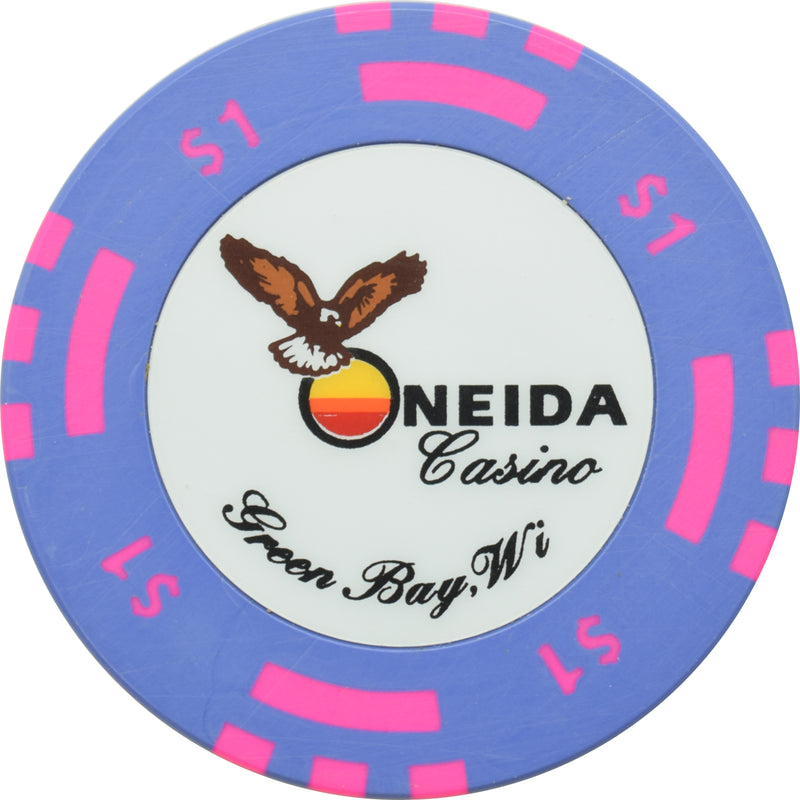Oneida Casino Green Bay Wisconsin $1 Chip