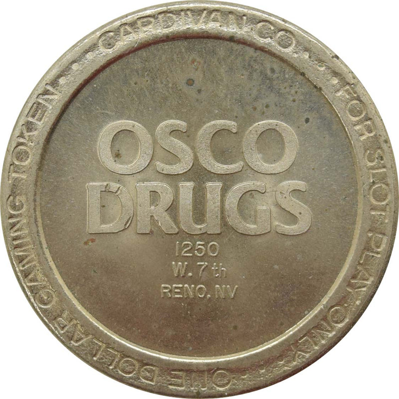 Osco Drugs Casino Reno Nevada $1 West 7th Token 1986