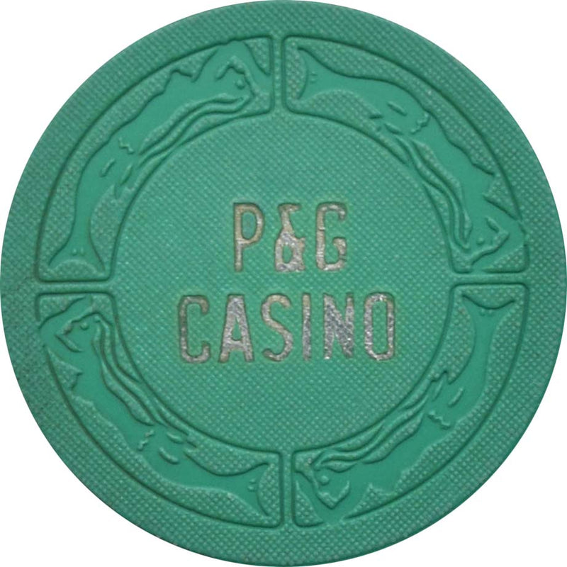 P & G Casino Petaluma California $20 Chip