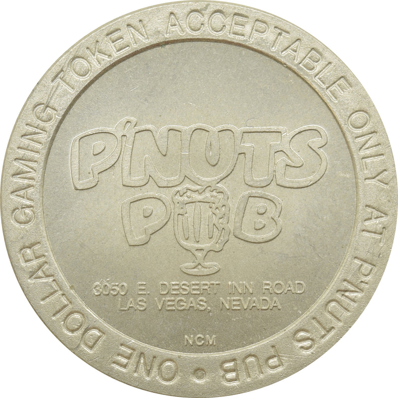 P'Nuts Pub Las Vegas NV $1 Token 1990