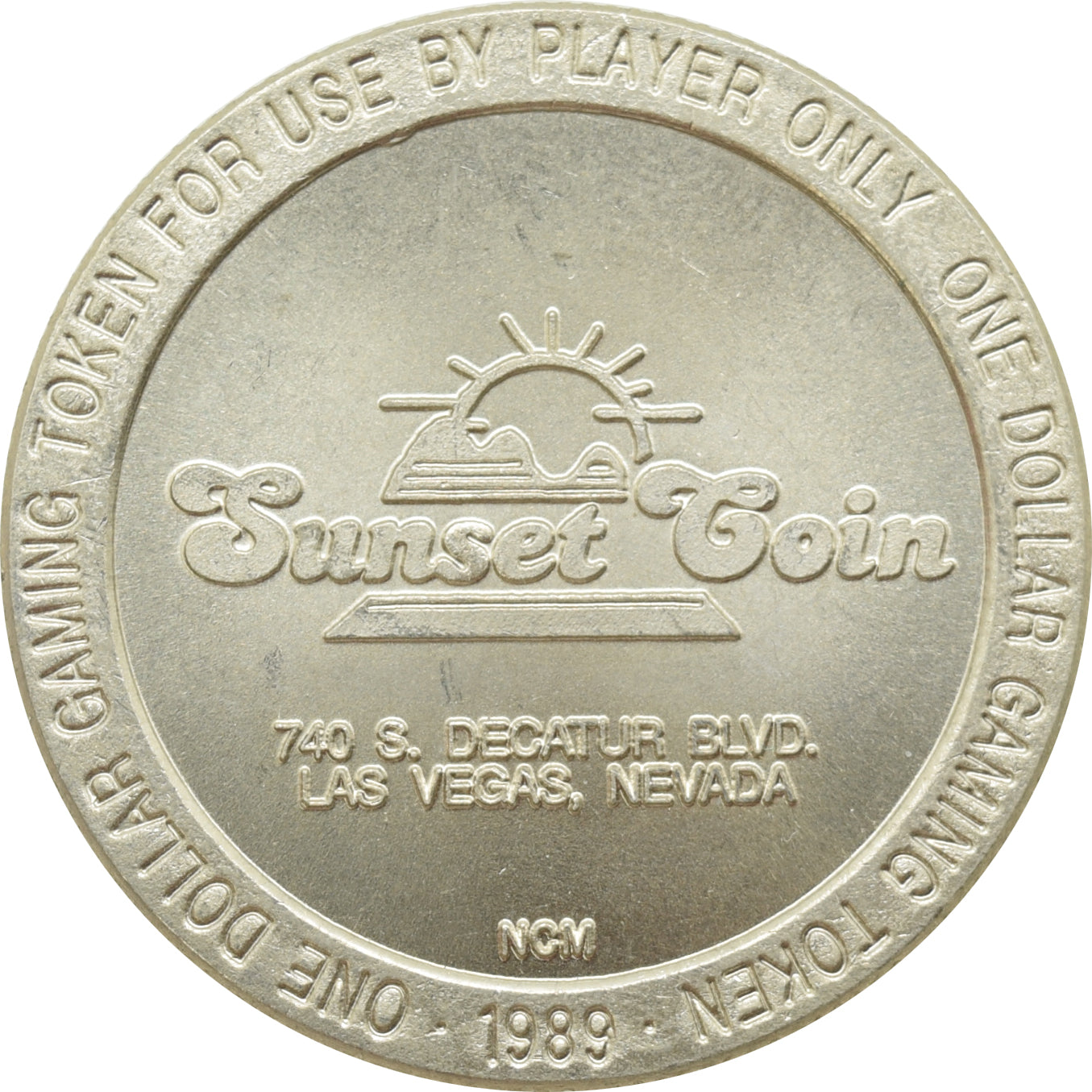 P'Nuts Pub Las Vegas NV $1 Token 1990