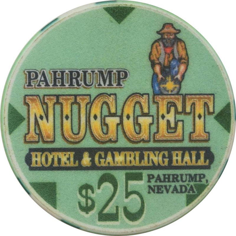 Pahrump Nugget Hotel & Gambling Hall Casino Las Vegas Pahrump $25 Chip 2001