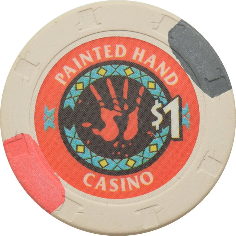 Painted Hand Casino Yorkton Saskatchewan $1 Chip