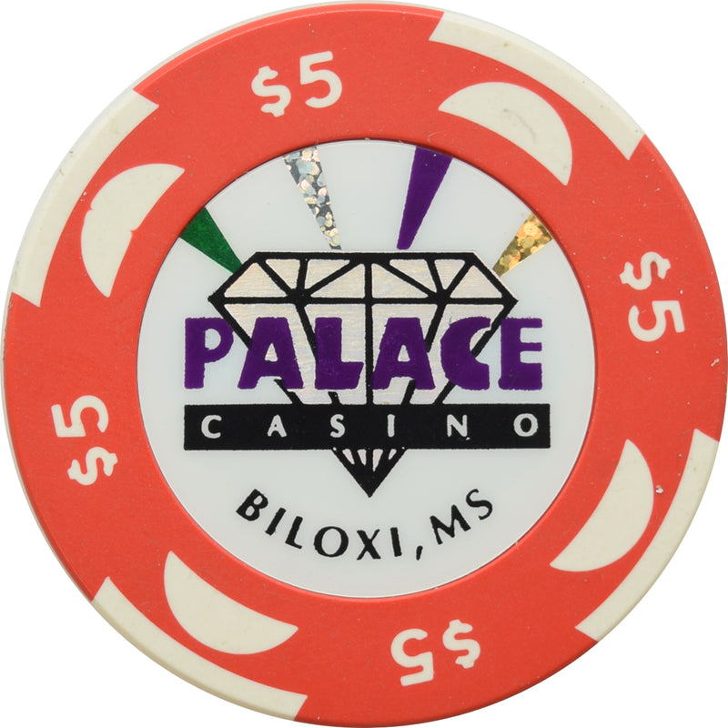 Palace Casino Biloxi MS $5 Chip