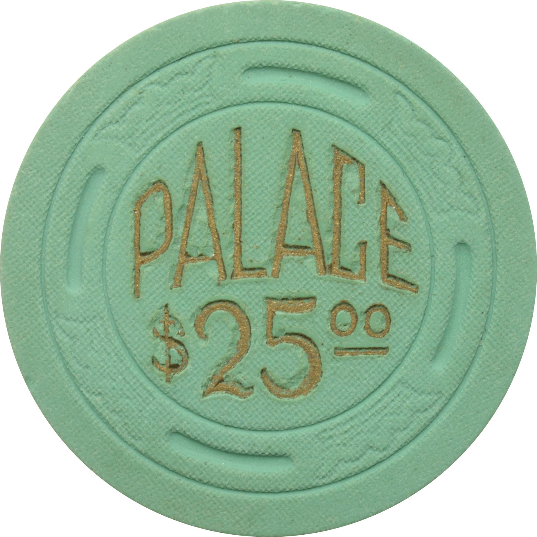 Palace Club Casino Reno Nevada $25 Chip 1940s