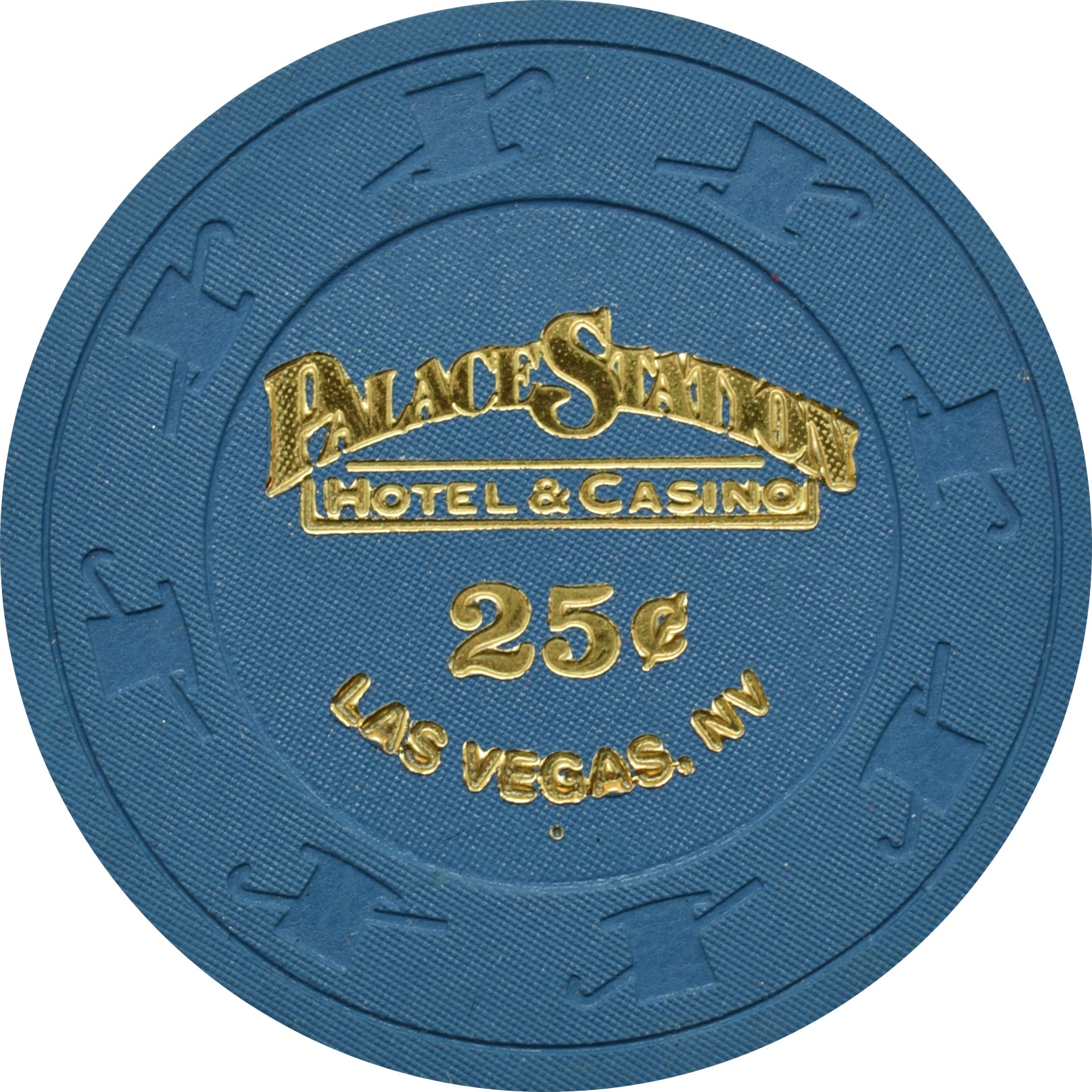 Palace Station Casino Las Vegas Nevada 25 Cent Chip 2004