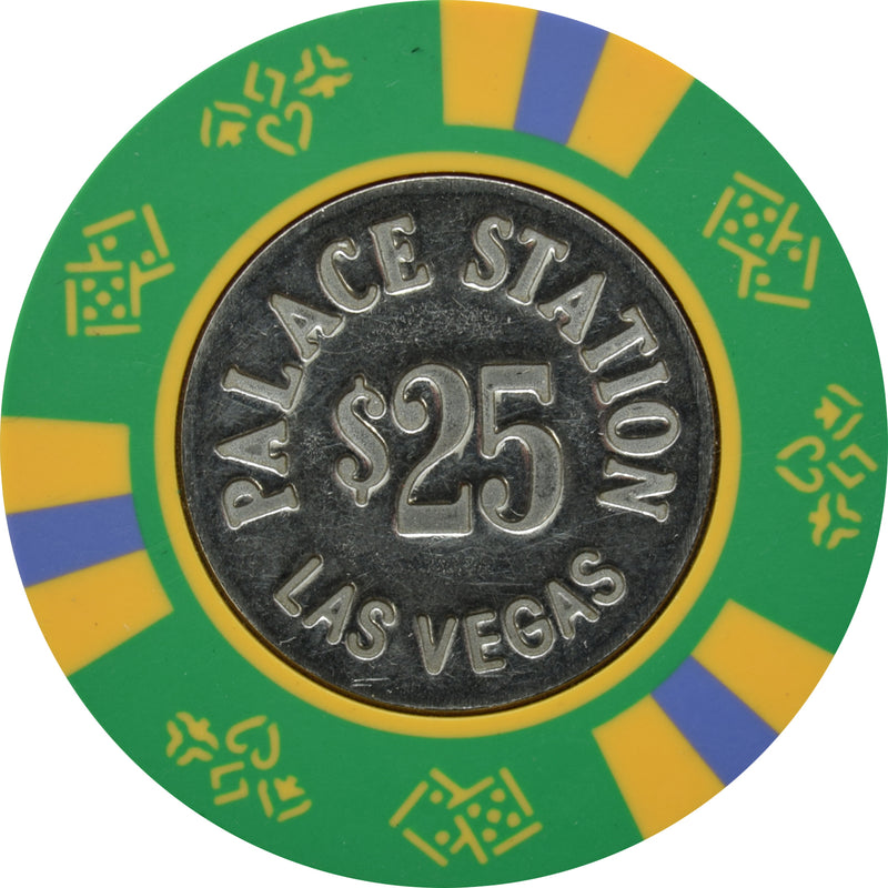 Palace Station Casino Las Vegas Nevada $25 Chip 1984