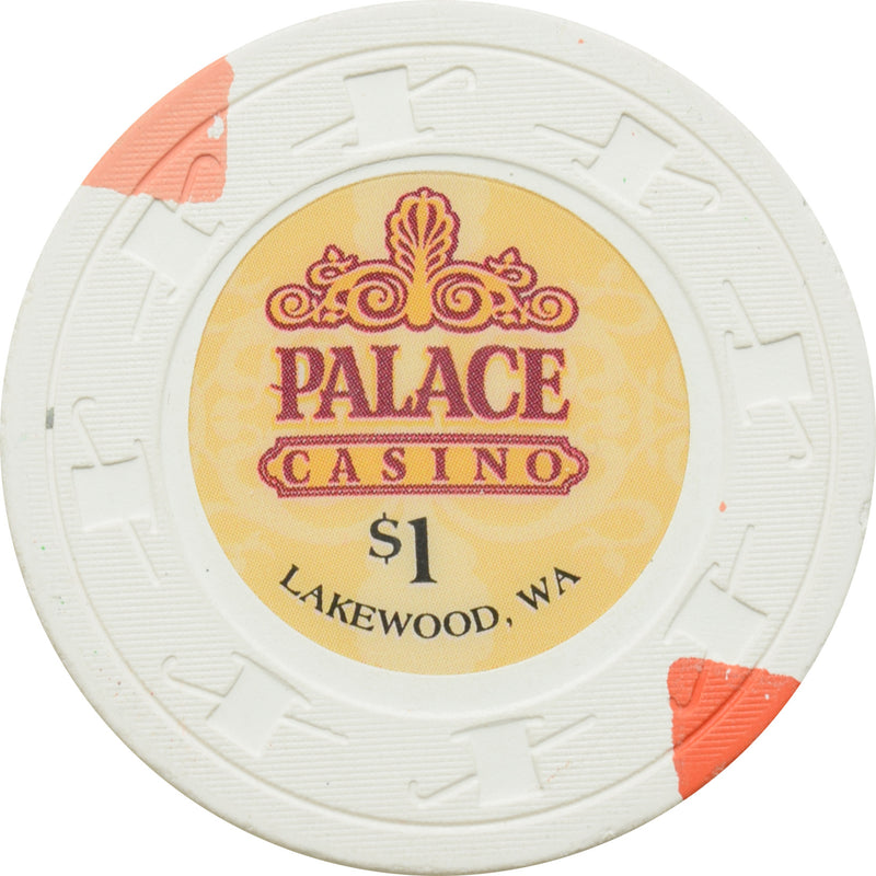 Palace Casino Lakewood Washington $1 Chip