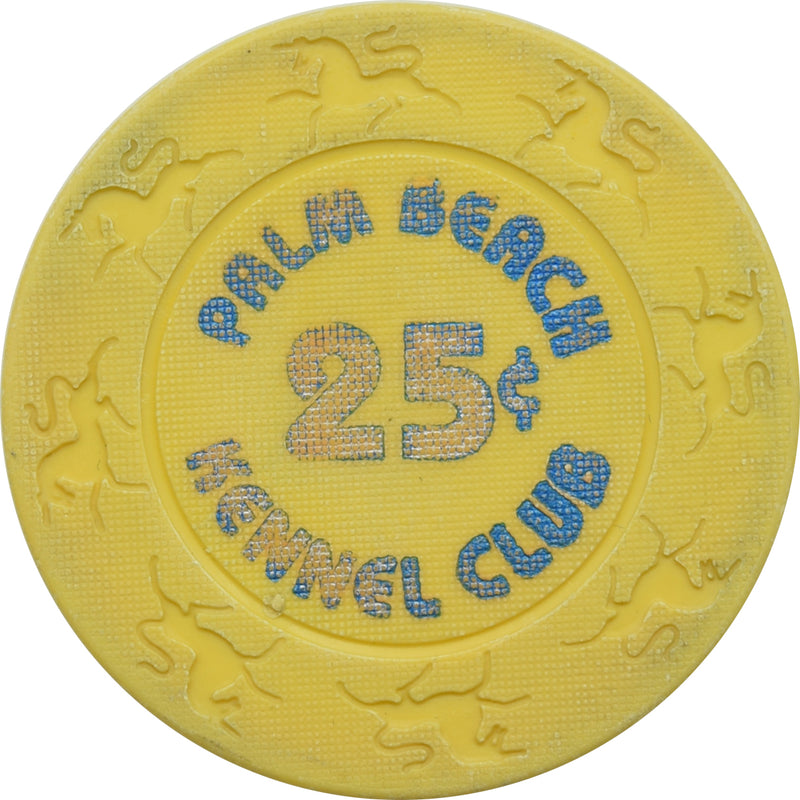 Palm Beach Kennel Club Casino West Palm Beach Florida 25 Cent Chip