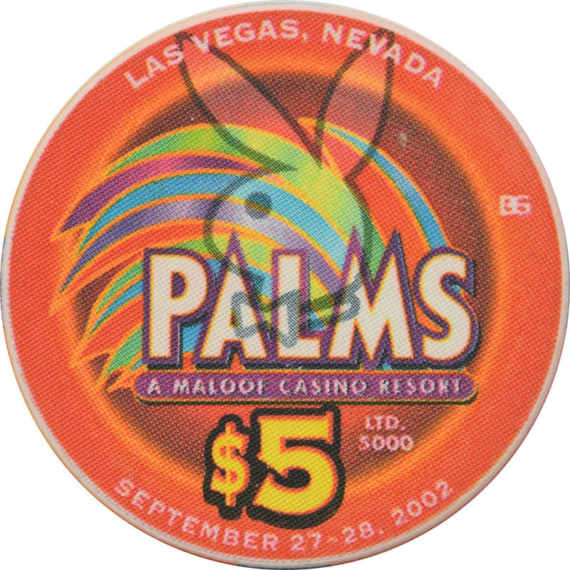 Palms Playboy Club Casino Las Vegas Nevada $5 Anna Nicole Smith Chip 2002