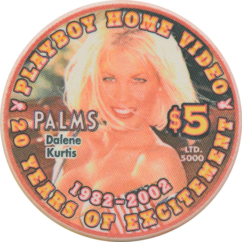 Palms Playboy Club Casino Las Vegas Nevada $5 Dalene Kurtis Smith Chip 2002