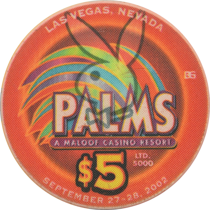 Palms Playboy Club Casino Las Vegas Nevada $5 Pamela Anderson Chip 2002