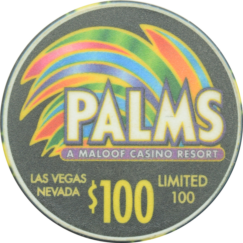 Palms Casino Las Vegas Nevada $100 Pink Party Tour Chip 2002