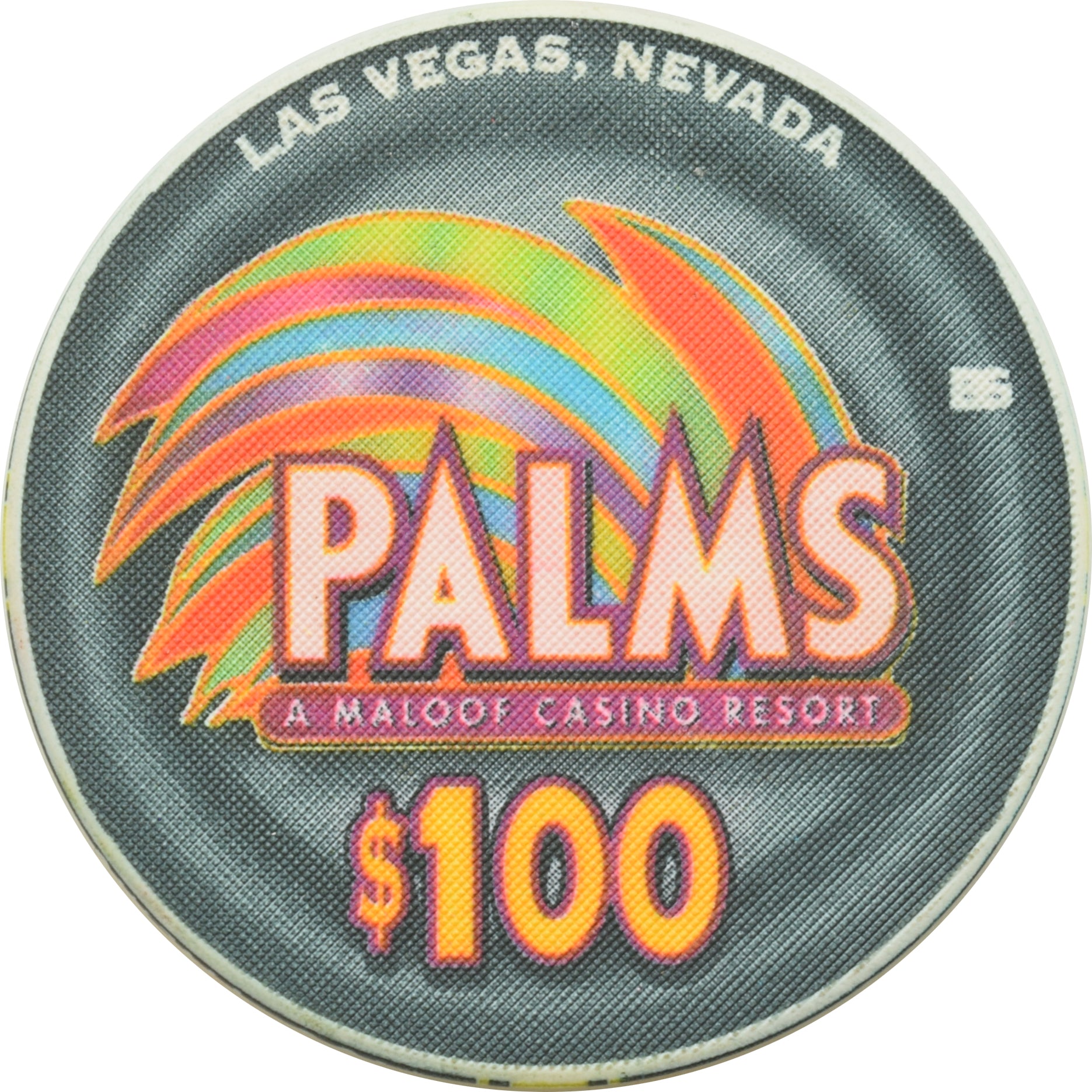 Palms Casino Las Vegas Nevada $100 1977 Preakness Winner Seattle Slew Chip 2004