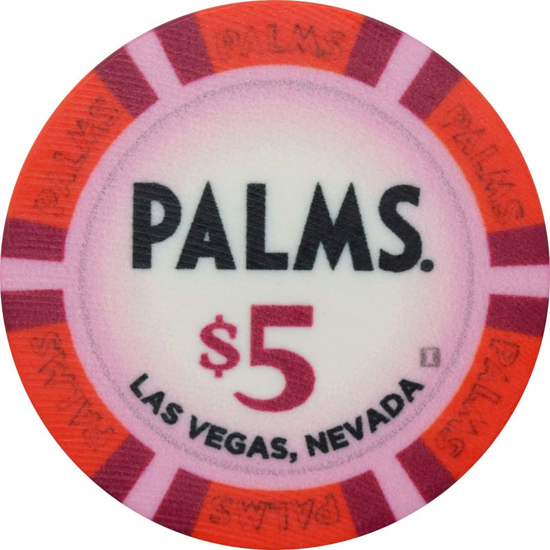 Palms Casino Las Vegas Nevada $5 Chip 2022