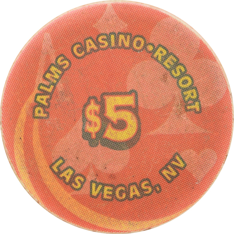 Palms Casino Las Vegas Nevada $5 Ace Chip 2001