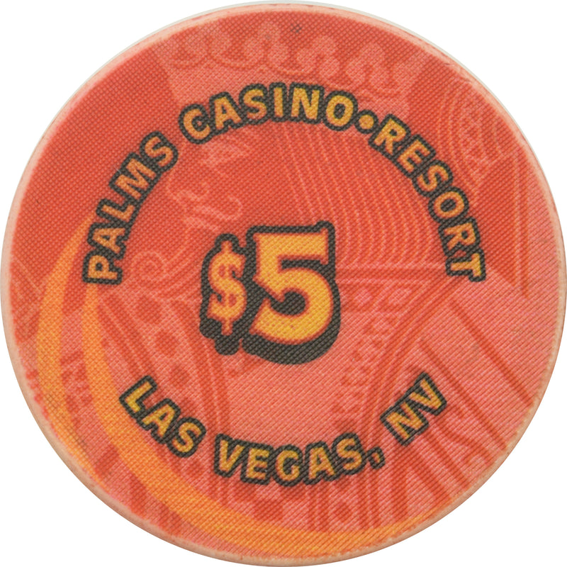 Palms Casino Las Vegas Nevada $5 Kings Chip 2001