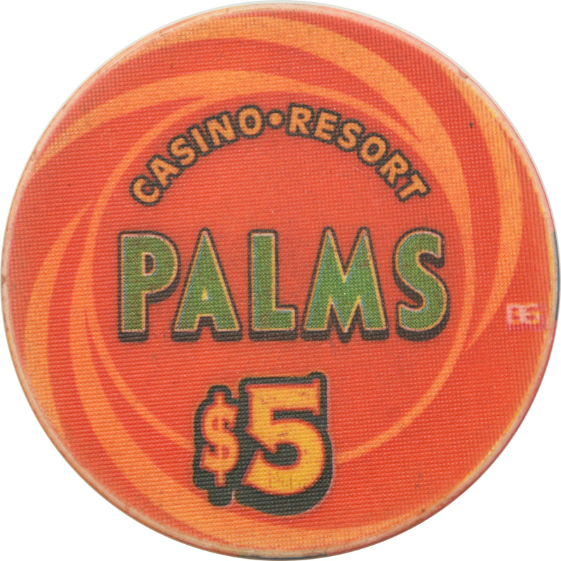 Palms Casino Las Vegas Nevada $5 Kings Chip 2001