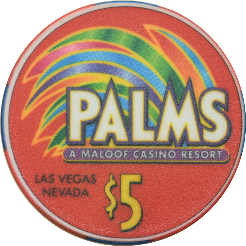 Palms Casino Las Vegas Nevada $5 1973 Kentucky Derby Winner Secretariat Chip 2002