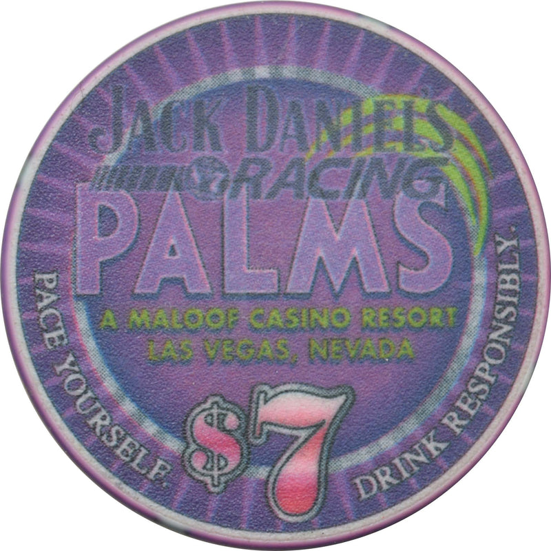 Palms Resort Casino Las Vegas Nevada $7 Jack Daniels Clint Bowyer Racing Chip 2006
