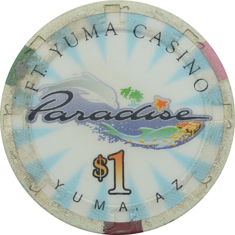 Paradise Casino Yuma AZ $1 Chip