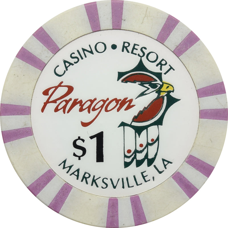 Paragon Casino Marksville Louisiana $1 Chip