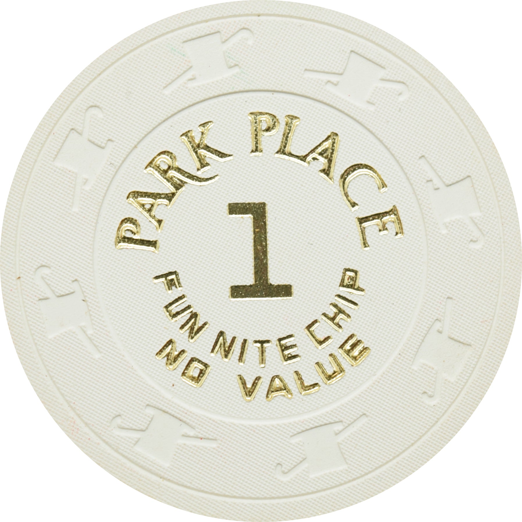 Bally's Park Place Casino Atlantic City New Jersey $1 NCV Chip