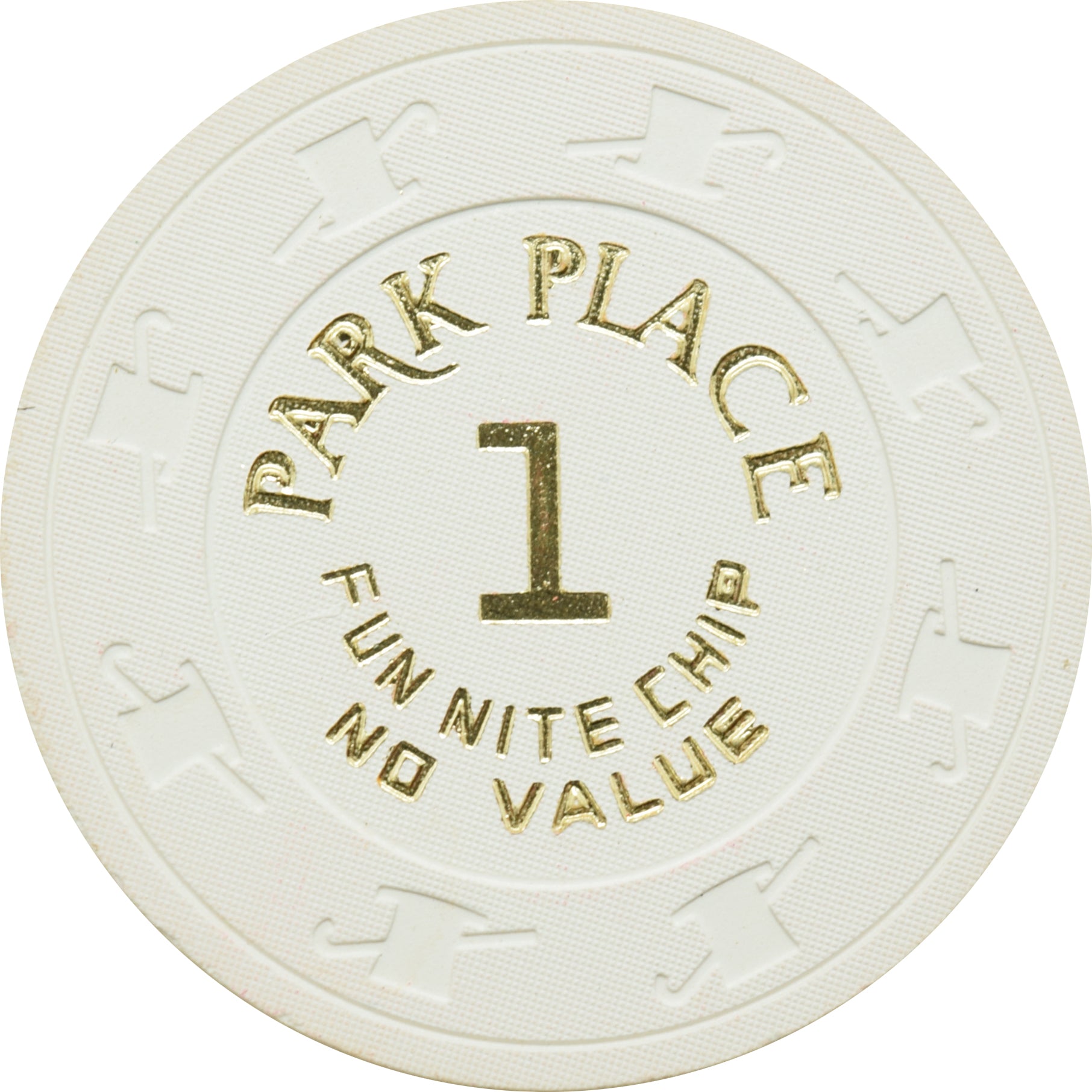 Bally's Park Place Casino Atlantic City New Jersey $1 NCV Chip