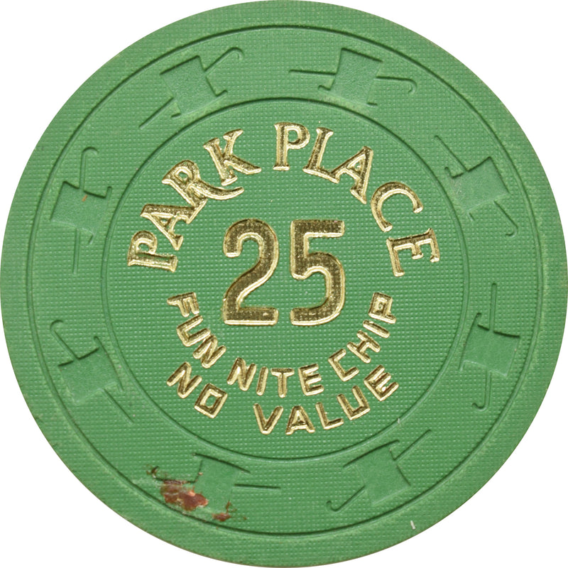 Bally's Park Place Casino Atlantic City New Jersey $25 NCV Chip