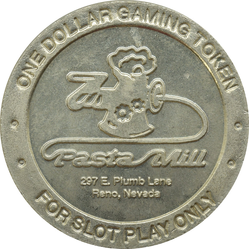 Pasta Mill Restaurant Reno NV $1 Token 1991