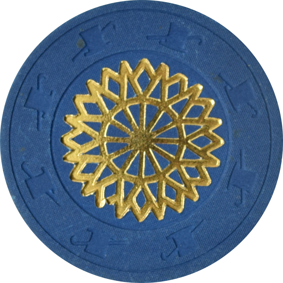 Paulson Royal Blue Color Starburst Chip