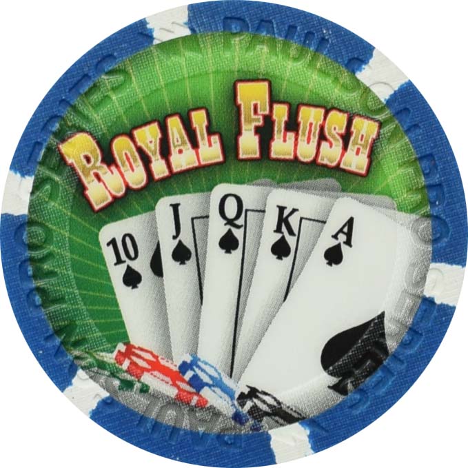 Paulson Pro Series Royal Flush $1 Chip 41mm