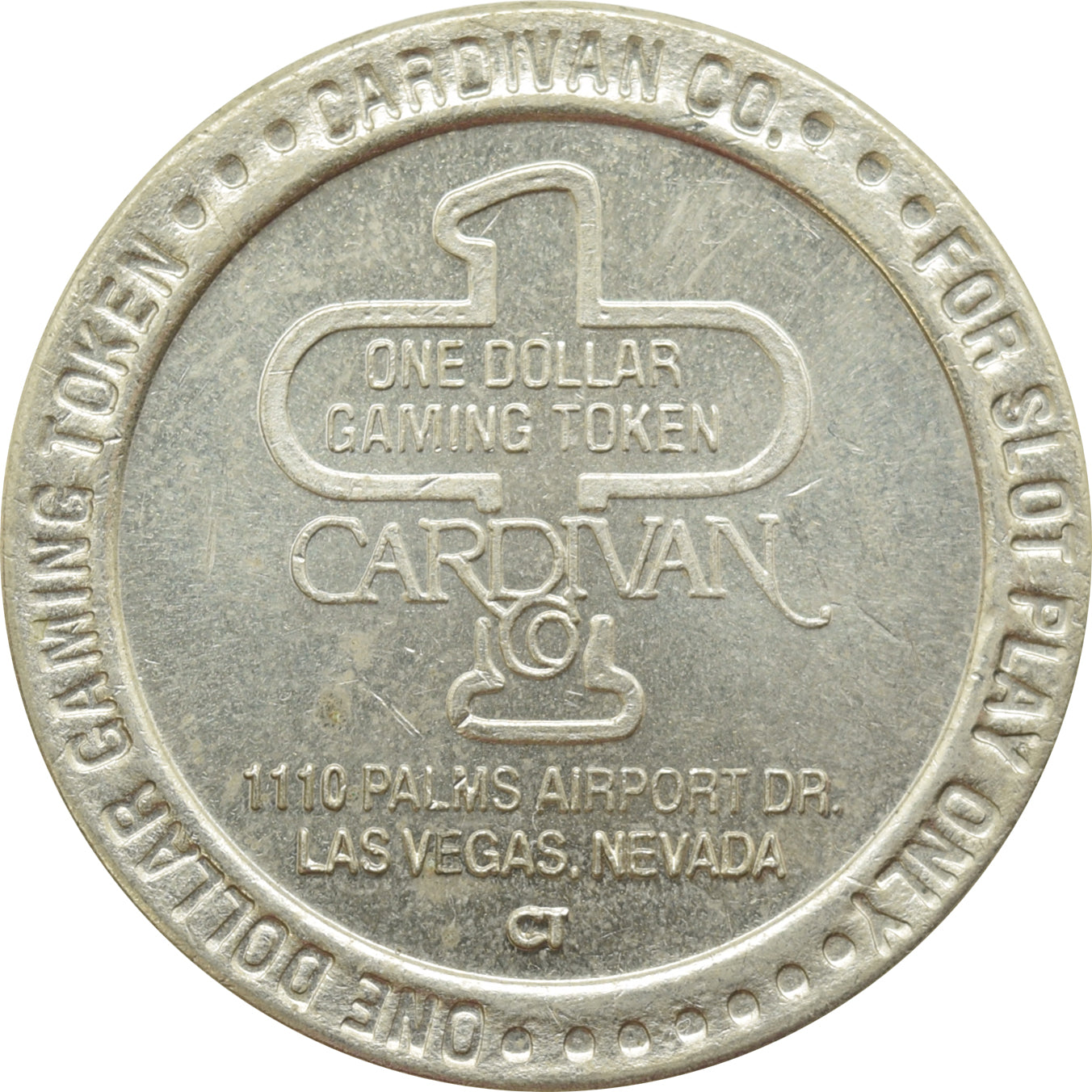 Pepe Muldoon's Las Vegas NV $1 Token 1996