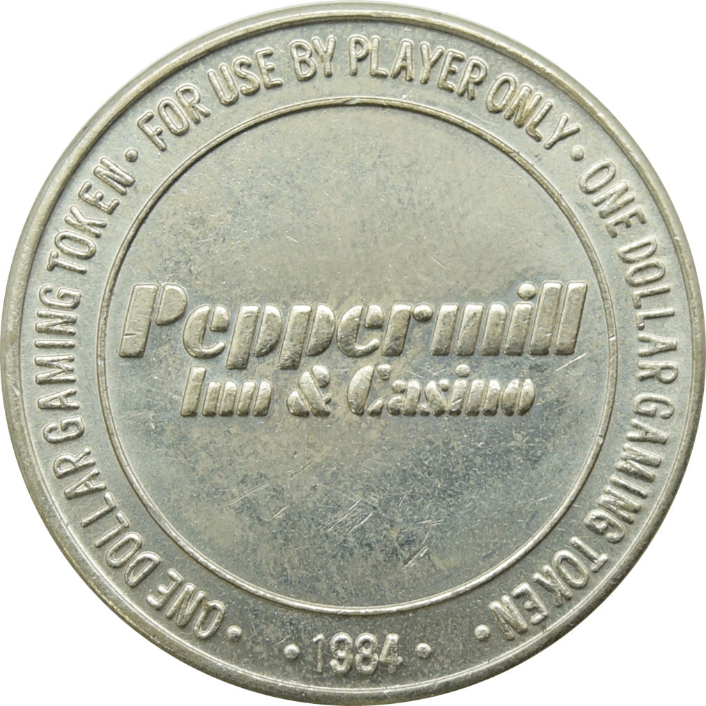 Peppermill Casino Wendover NV $1 Token 1984