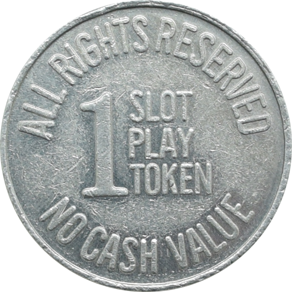 Peppermill Casino Las Vegas Set of 10 1 Free Slot Play Gaming Tokens (35mm Diameter)