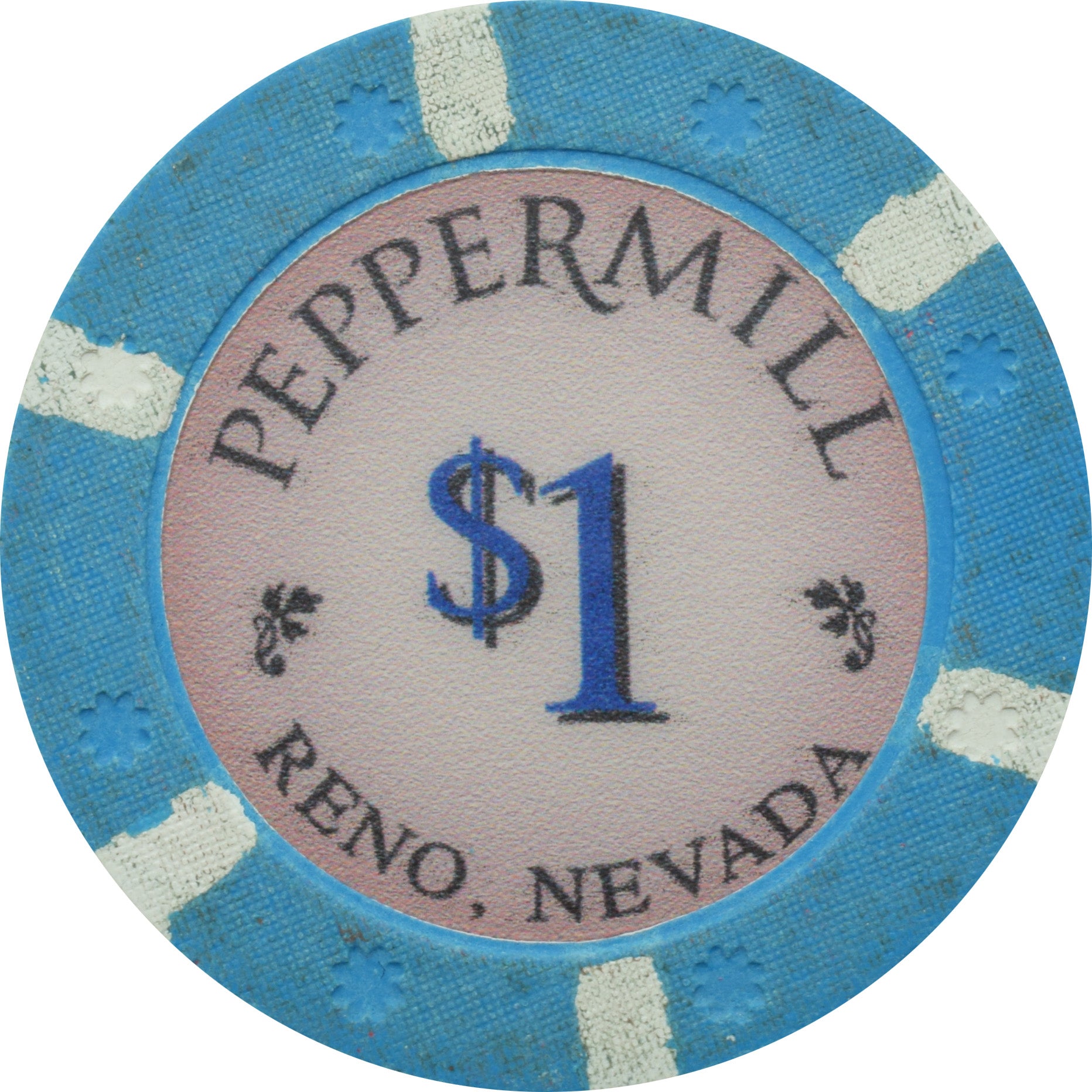 Peppermill Casino Reno NV $1 Chip 2010