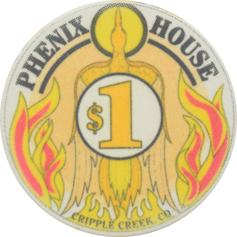 Phenix House Casino Cripple Creek Colorado $1 Chip