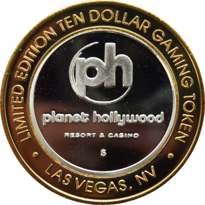 Planet Hollywood Casino Las Vegas Nevada "Heart Bar" $10 Silver Strike 2009