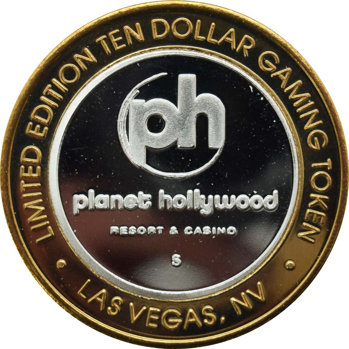 Planet Hollywood Casino Las Vegas Nevada "PH Logo" $10 Silver Strike 2009