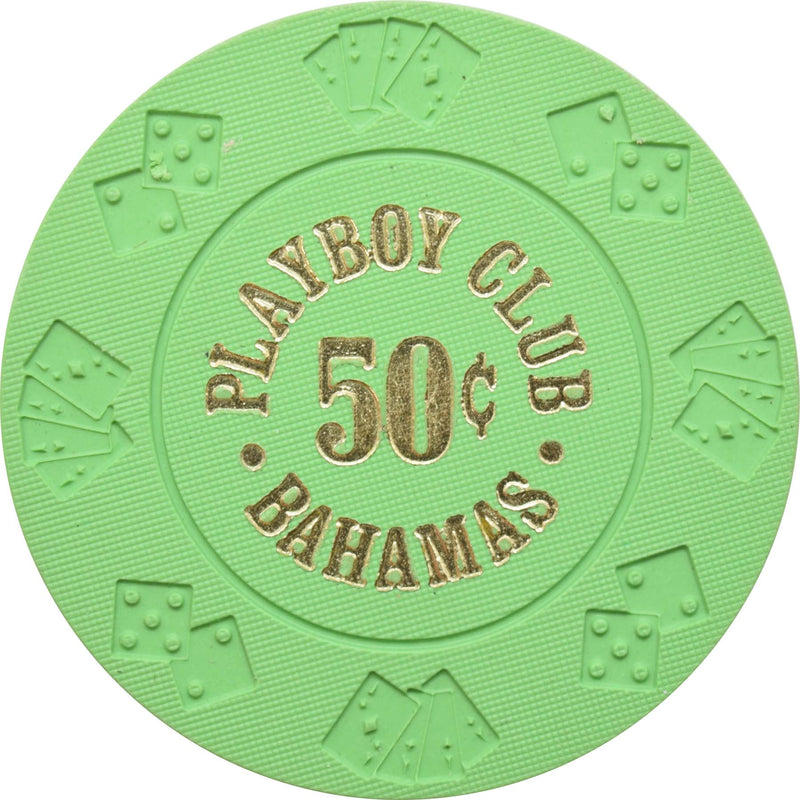 Playboy Club Casino Nassau Bahamas 50 Cent Chip
