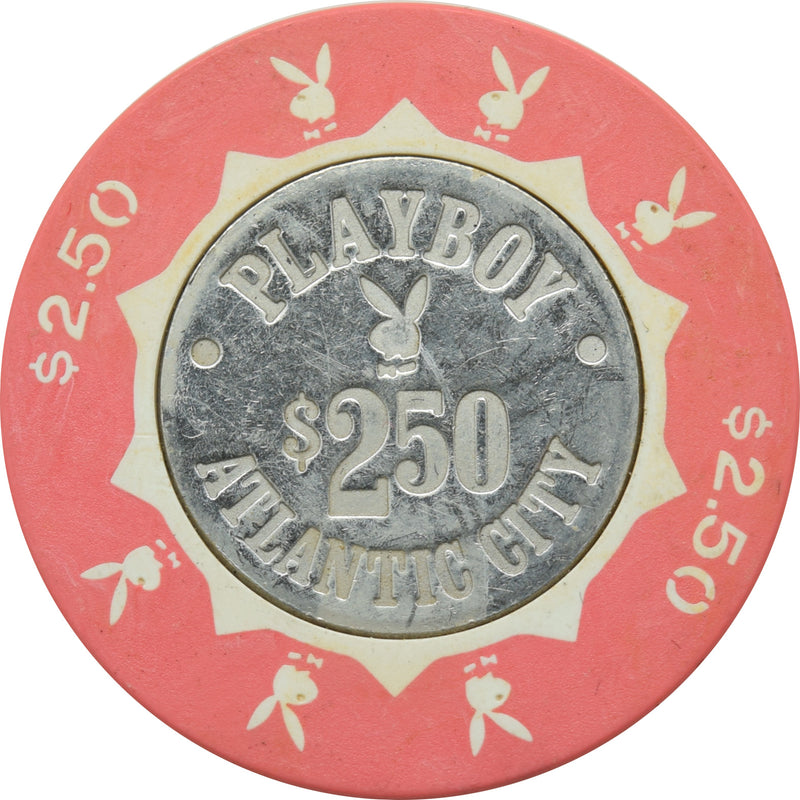 Playboy Casino Atlantic City NJ $2.50 White Chip