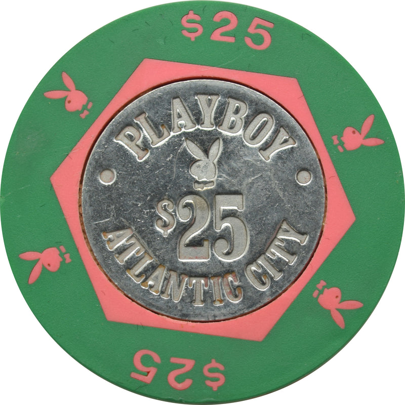 Playboy Casino Atlantic City NJ $25 (Light Pink) Chip