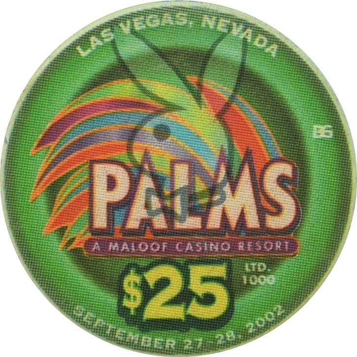 Palms Playboy Club Casino Las Vegas Nevada $25 Pamela Anderson Chip 2005